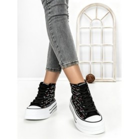 Tenisi Dama 813-4A BLACK | RED JIN