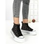 Tenisi Dama 813-4A BLACK | RED JIN