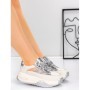 Pantofi Casual Dama din piele naturala KM9813 SILVER | ADVANCER
