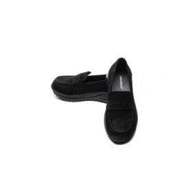 Pantofi Casual Dama din piele naturala 53671 BLACK | ADVANCER