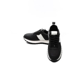 Pantofi Sport Barbati din piele naturala 7077 BLACK | ADVANCER