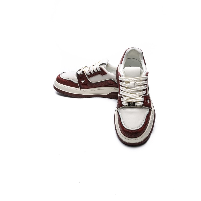 Pantofi Sport Barbati din piele naturala 6601 RED | ADVANCER