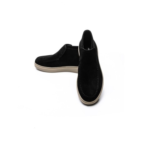 Ghete Barbati din piele naturala 2-1977125 BLACK | ADVANCER