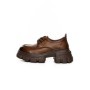 Pantofi Casual Dama din piele naturala KM1606 BROWN | ADVANCER