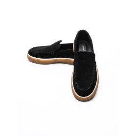 Mocasini Barbati din piele naturala 5331 BLACK | ADVANCER