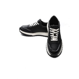 Pantofi Sport Barbati din piele naturala 7Q8807 BLACK | ADVANCER