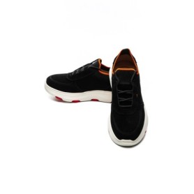 Pantofi Sport Barbati din piele naturala 25911 BLACK | ADVANCER