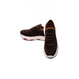 Pantofi Sport Barbati din piele naturala 25911 COFFEE | ADVANCER