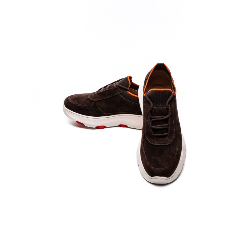 Pantofi Sport Barbati din piele naturala 25911 COFFEE | ADVANCER