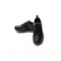 Pantofi Sport Barbati din piele naturala 7058 BLACK-GREY | ADVANCER