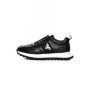 Pantofi Sport Barbati din piele naturala 7058 BLACK-WHITE | ADVANCER