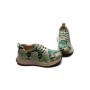 Pantofi Sport Dama din piele naturala 10886 GREEN | ADVANCER