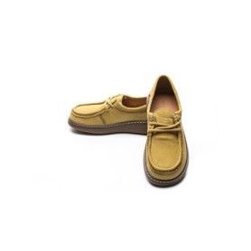 Pantofi Casual Dama din piele naturala 898 YELLOW | ADVANCER