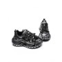 Pantofi Sport Barbati din piele naturala S52369 BLACK | ADVANCER