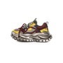 Pantofi Sport Barbati din piele naturala S52369 YELLOW-RED | ADVANCER