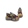 Pantofi Sport Barbati din piele naturala S52369 YELLOW-RED | ADVANCER
