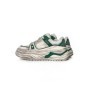 Pantofi Sport Barbati din piele naturala 98512-1 WHITE-GREEN | ADVANCER