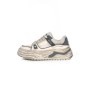 Pantofi Sport Barbati din piele naturala 98512-1 WHITE-GREY | ADVANCER