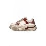Pantofi Sport Barbati din piele naturala 98512-1 WHITE-RED | ADVANCER