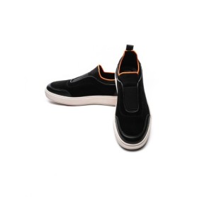 Pantofi Sport Barbati din piele naturala 25815 BLACK | ADVANCER