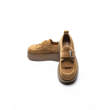 Pantofi Casual Dama din piele naturala 5005 CAMEL | ADVANCER