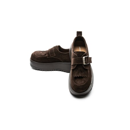 Pantofi Casual Dama din piele naturala 5005 BROWN | ADVANCER
