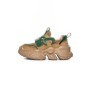Pantofi Sport Dama din piele naturala HD37872 APRICOT-GREEN | ADVANCER