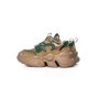 Pantofi Sport Dama din piele naturala HD37872 APRICOT-GREEN | ADVANCER