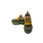 Pantofi Sport Dama din piele naturala HD37872 GREEN-YELLOW | ADVANCER