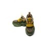 Pantofi Sport Dama din piele naturala HD37872 GREEN-YELLOW | ADVANCER