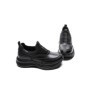 Pantofi Sport Dama din piele naturala 87838 BLACK | ADVANCER