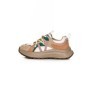 Pantofi Sport Dama din piele naturala HW9256-1 APRICOT-GREEN | FRANCO GERARDO