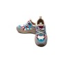 Pantofi Sport Dama din piele naturala HW9256-1 BLUE-RED | FRANCO GERARDO