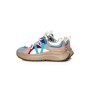 Pantofi Sport Dama din piele naturala HW9256-1 BLUE-RED | FRANCO GERARDO