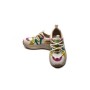 Pantofi Sport Dama din piele naturala HW9256-1 CREAM-GREEN | FRANCO GERARDO