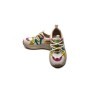 Pantofi Sport Dama din piele naturala HW9256-1 CREAM-GREEN | FRANCO GERARDO