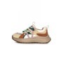Pantofi Sport Dama din piele naturala HW9256-1 YELLOW-GREEN | FRANCO GERARDO