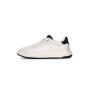 Pantofi Sport Barbati din piele naturala 8632-1 WHITE-BLACK | ADVANCER