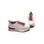 Pantofi Sport Dama din piele naturala BG08 CREAM-RED | ADVANCER