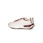 Pantofi Sport Dama din piele naturala BG08 CREAM-RED | ADVANCER