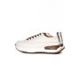 Pantofi Sport Dama din piele naturala BG08 CREAM-COFFEE | ADVANCER