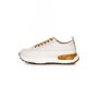 Pantofi Sport Dama din piele naturala BG08 CREAM-YELLOW | ADVANCER