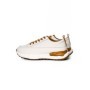 Pantofi Sport Dama din piele naturala BG08 CREAM-YELLOW | ADVANCER