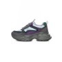 Pantofi Sport Dama din piele naturala HD8685 GREY-GREEN | ADVANCER