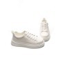 Pantofi Sport Barbati din piele naturala 5335 WHITE | ADVANCER