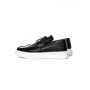 Mocasini Barbati 5NXE56 BLACK-WHITE | EXCENTRIC SHOES