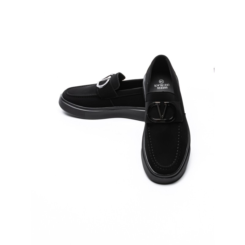 Mocasini Barbati 5NXE56 ALL BLACK | EXCENTRIC SHOES