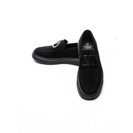 Mocasini Barbati 5NXE56 ALL BLACK | EXCENTRIC SHOES