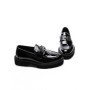 Mocasini Barbati din piele naturala 5NXE25 BLACK | PANTOFUL