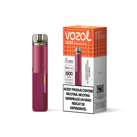 Narghilea electronica reincarcabila KIT SLEEK POD LOVE 777 | GALASUN